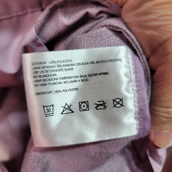 Bernardo Women's Pink Lightweight Outerwear Anorak Jacket Coat Size Small. - Picture 7 of 9